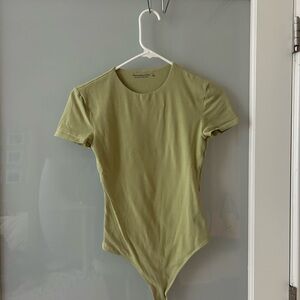 Abercrombie & Fitch Light Green Bodysuit